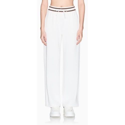 XW002073AF10804U1003 Pantalon jogger contrasté (S), Blanc, Casuel, Modal - A|X Armani Exchange - Modalova