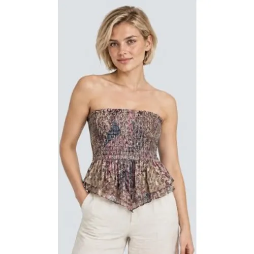 E26PRET Joli top multicolore (34), Casuel, Viscose, Sans manches / bretelles - BA&SH - Modalova
