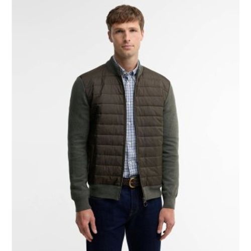 MKN1104 Veste Essential Carn avec panneau matelassé (M), Casuel, Coton - Barbour - Modalova
