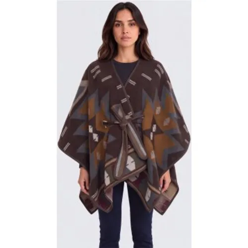 S1212 Poncho (38), Casuel, Laine - bazar deluxe - Modalova