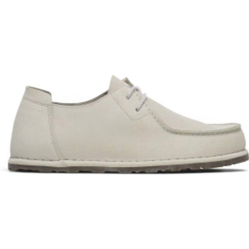Chaussures en Cuir Utti Lace (Coupe Régulière) blanc cassé (42), Plat, Lacets, Casuel - Birkenstock - Modalova