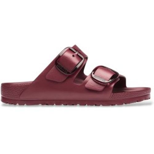Sandales Arizona Big Buckle (Coupe Étroite) (37), Plat, Aucun, Casuel, Grenat - Birkenstock - Modalova