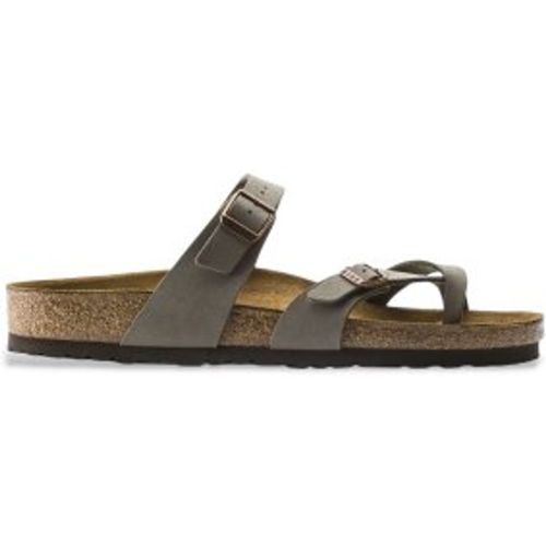 Sandales Mayari Birkibuc (Coupe Regular) (44), Plat, Aucun, Casuel, Taupe - Birkenstock - Modalova