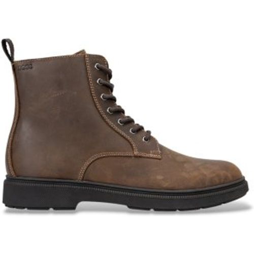 Bottines en cuir Ferling marron (42), Plat, Aucun, Casuel - Boss - Modalova
