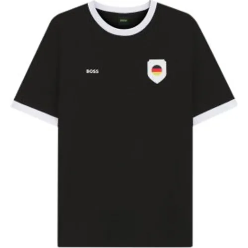 T-shirt avec drapeau (XL), Casuel, Manche courte, Le coton biologique - Boss - Modalova