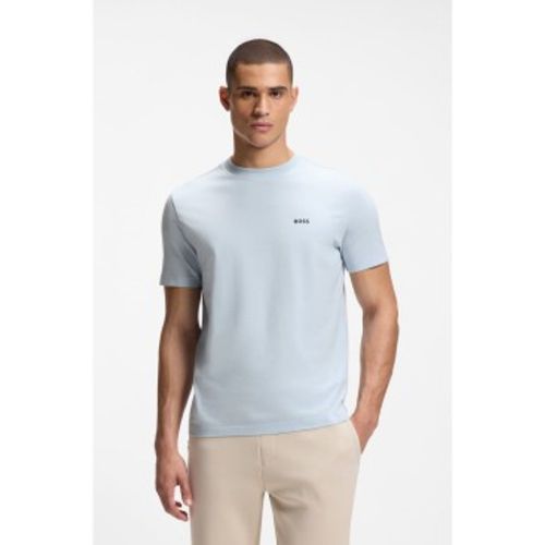 Chemise avec détail de logo (S), Casuel, Coton, Manche courte - Boss - Modalova