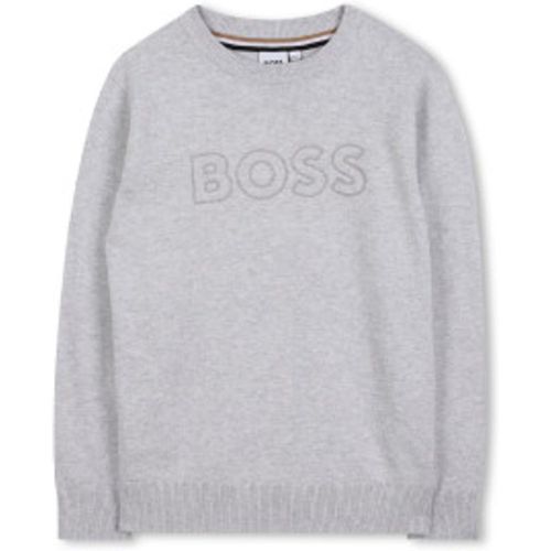 Pour garçon. J52338 Pull Marca (12años= 150cm), Casuel, Coton, mode enfantine - Boss - Modalova