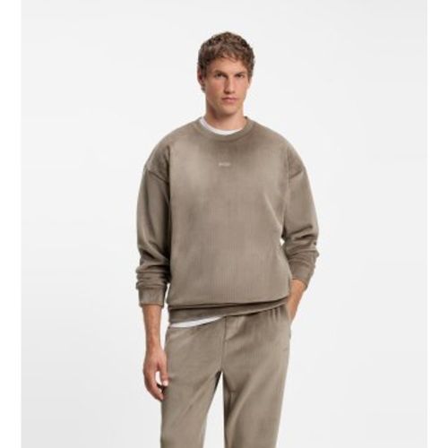 Sweat côtelé marron (XS), Casuel, Coton - Boss - Modalova