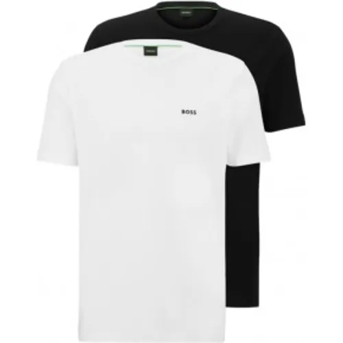 Pack 2 T-shirts avec logo , (M), Casuel, Manche courte, Le coton biologique, Durable - Boss - Modalova