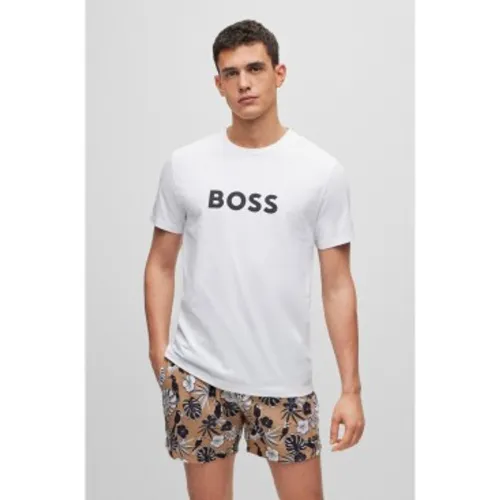 Chemise Contraste (S), Homewear, Coton, Manche courte - Boss - Modalova