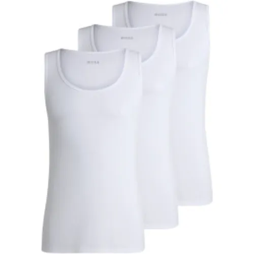 Lot de 3 t-shirts Classic (S), Homewear, Coton, Sans manches / bretelles - Boss - Modalova