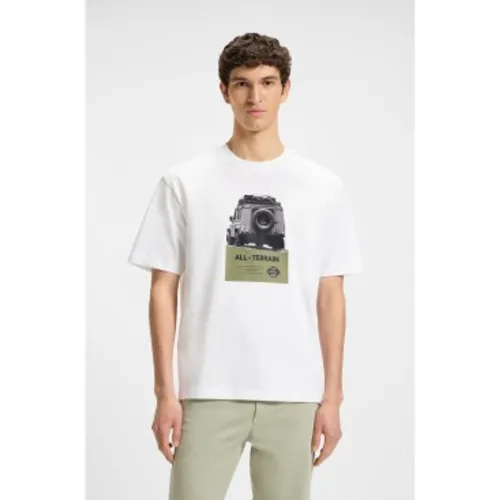 T-shirt Wagon (XL), Casuel, Coton, Manche courte - Boss - Modalova
