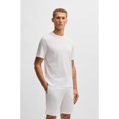 T-shirt gaufré (S), Casuel, Coton, Manche courte - Boss - Modalova