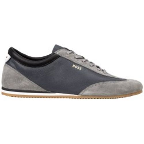 Baskets en cuir Lineor Lowp (40), Plat, Lacets, Casuel - Boss - Modalova