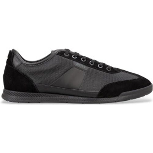 Trainers Nitan Low (42), Noir, Plat, Lacets, Casuel - Boss - Modalova
