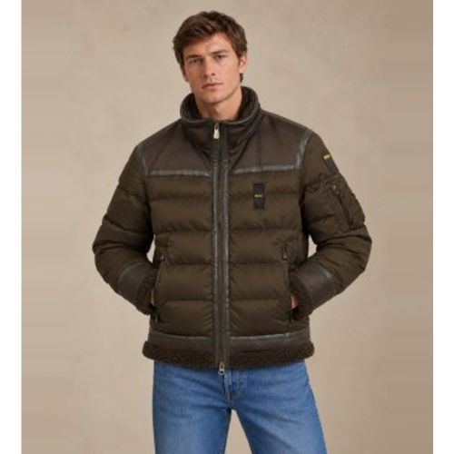 WBLUC02240 Veste matelassée Organ New - (S), Marron, Casuel, Polyamide - Blauer - Modalova