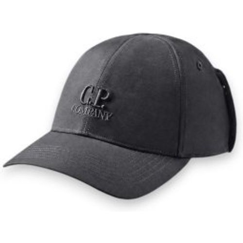 RCCMAC748A110545A Casquette de baseball noire (M), Casuel, Polyamide - C.P. Company - Modalova
