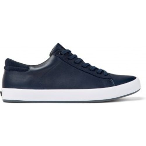 K100231-023 Andratx Leather Sneakers (39), Cuir, Plat, Lacets, Casuel, Marine - Camper - Modalova