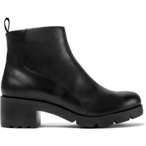 K400228-004 Bottines en cuir Wanda (36), 1 à 3 cm, 3 à 5 cm, Fermeture éclair, Casuel - Camper - Modalova