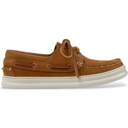 K101073-005 Mocassins en cuir Runner Four marron clair (40), Plat, Lacets, Casuel - Camper - Modalova