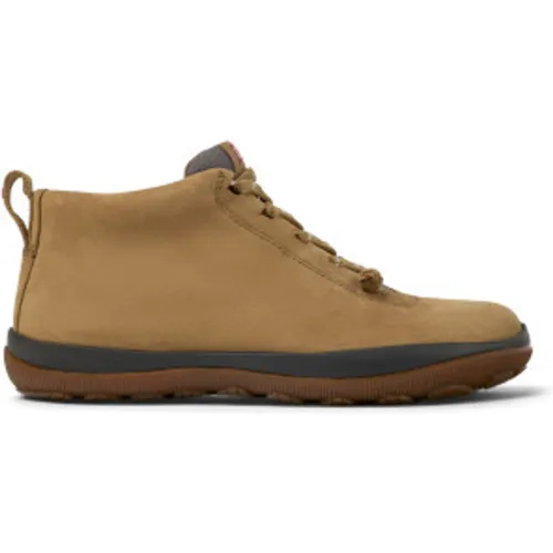 K400481-021 Peu Pista GM - Baskets en cuir marron (36), Plat, Lacets, Casuel - Camper - Modalova