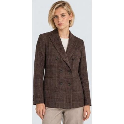 FD4168 Veste croisée américaine marron (38), Casuel, Laine, Classique - Circolo 1901 - Modalova