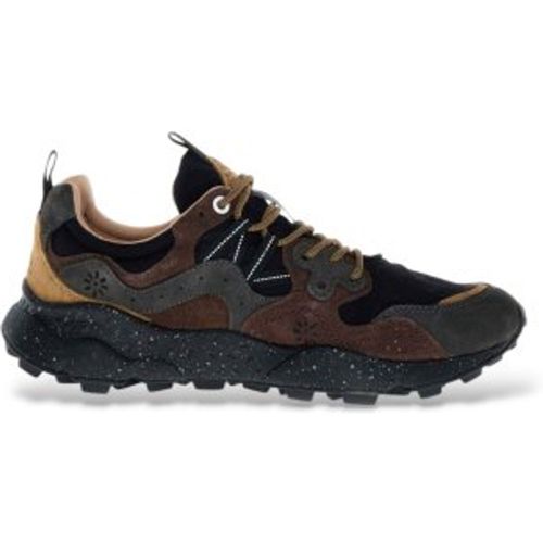 Baskets Yamano 3 , marron (40), Plat, Nubuck, Lacets, Casuel - Compra - Modalova