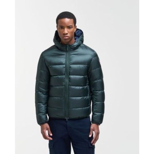 JQ Vêtement en duvet contrastant avec capuche verte (48), Casuel, Polyamide - Colmar - Modalova