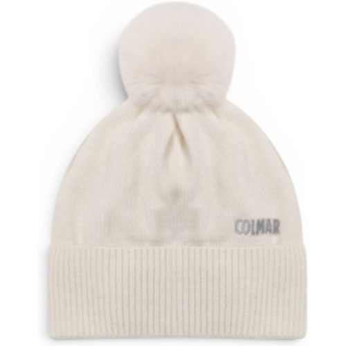 E-1JO Bonnet doublé en tissu polaire avec pompon cassé (OSFA), Casuel, Laine - Colmar - Modalova
