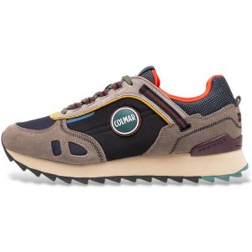 TRAVSP-D Baskets en daim Travis Sport Division , marron (40), Cuir, Plat, Lacets, Casuel - Colmar - Modalova