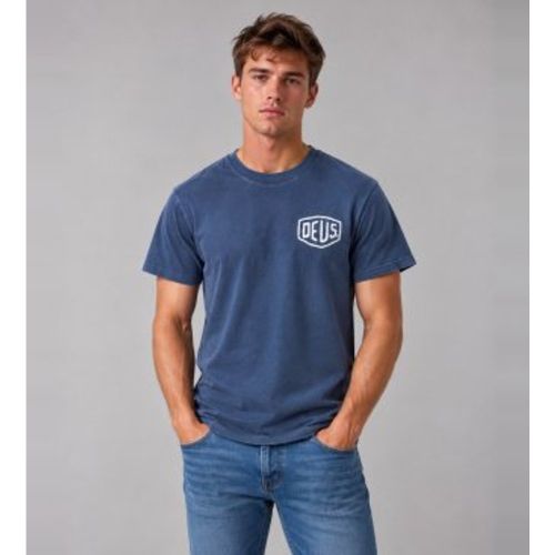 D263MTS127 Maillot Shield Gd (S), Casuel, Manche courte, Coton Recyclé - Deus Ex Machina - Modalova