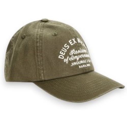 D263MHA169 Casquette Harajuku Sign Dad olive (OSFA), Casuel, Coton - Deus Ex Machina - Modalova