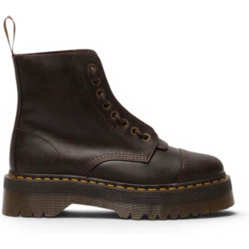 Bottes en Cuir Sinclair marron (39), 3 à 5 cm, Fermeture éclair, Casuel - Dr Martens - Modalova