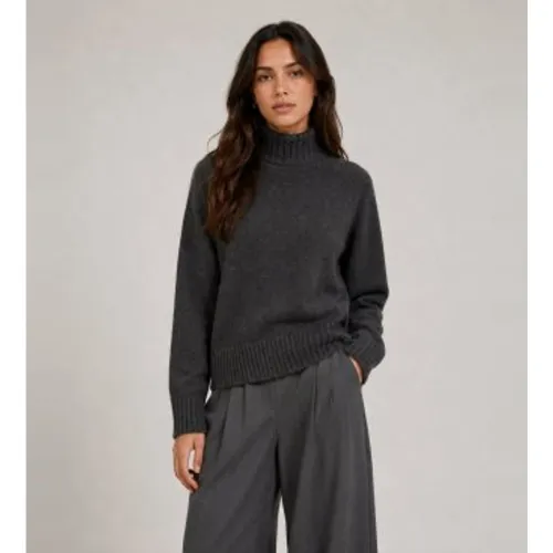 MCWGAKNCAQUI0632W26-338 Pull foncé (XS), Casuel, Manche longue, Durable, Laine Recycle - ECOALF - Modalova