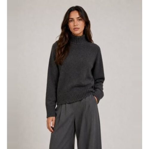 MCWGAKNCAQUI0632W26-338 Pull foncé (XS), Casuel, Manche longue, Durable, Laine Recycle - ECOALF - Modalova