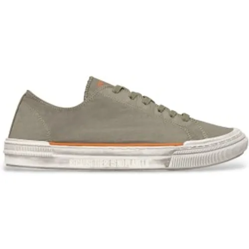 MCMSHSNSTREN0072S26-422 Baskets Strenk vertes (45), Plat, Lacets, Casuel, Nylon recyclé - ECOALF - Modalova