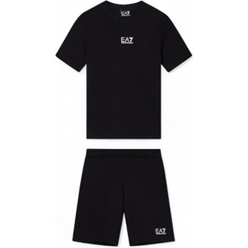Pour garçon. 7B000294_AF10378 Core Identity Boy Set (10Años= 142cm), Casuel, Sport, Coton, Sportswear, Multisport, mode enfantine - EA7 - Modalova