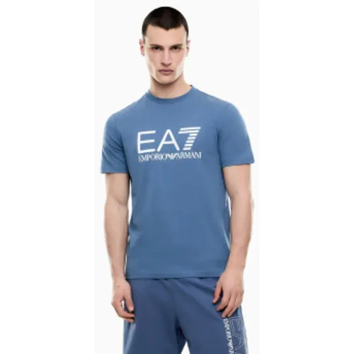 M001412_AF22264 Core Identity T-shirt en maille (M), Casuel, Coton, Manche courte - EA7 - Modalova