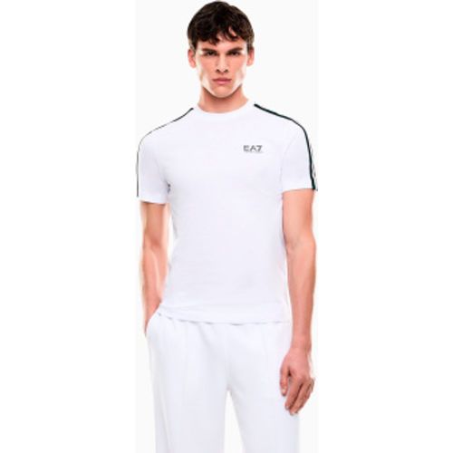 M001861_AF12503 T-shirt Italian Spirit (L), Casuel, Coton, Manche courte - EA7 - Modalova