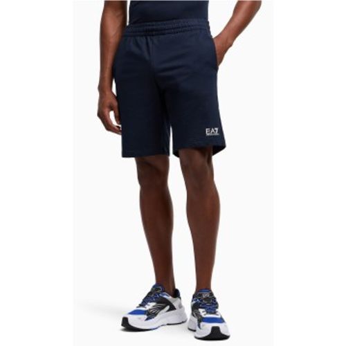 NPS65_PJVRZ Identité centrale des Bermudes (M), Casuel, Sport, Coton, Multisport, Marine - EA7 - Modalova