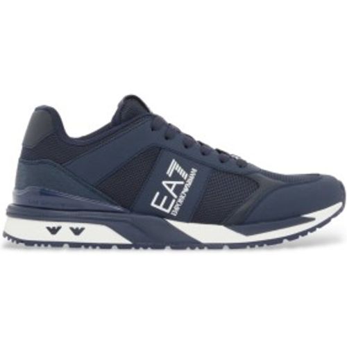 Unisex. 7X000656_AF13550 Chaussures & Evo navy (44), Bleu, Tissu, Plat, Lacets, Casuel, Marine - EA7 - Modalova