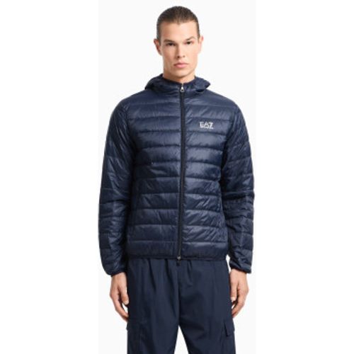 Unisex. 8NPB24_PNGPZ Doudoune pliable Core Identity (XXS), Casuel, Polyamide, Marine - EA7 - Modalova
