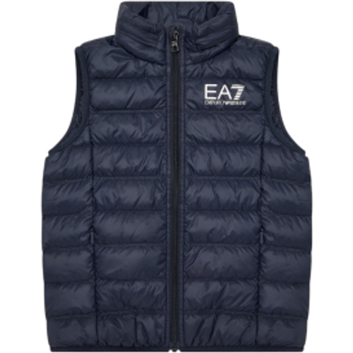 Pour garçon. 7B000034_AF12477 Gilet en duvet pliable et matelassé Core Identity, (14años= 164cm), Casuel, Polyamide, mode enfanti - EA7 - Modalova