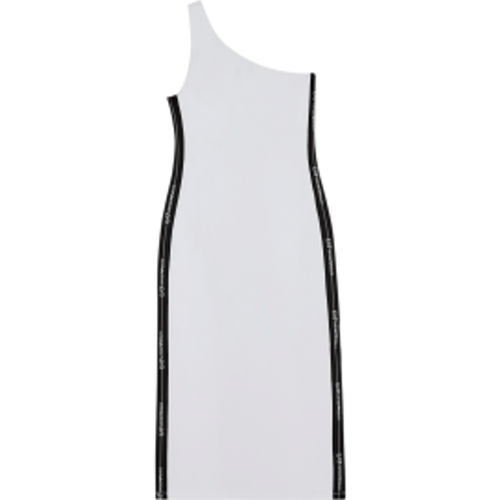 W000962_AF12484 Robe asymétrique en maille extensible (L), Sport, Coton, Sans manches / bretelles - EA7 - Modalova