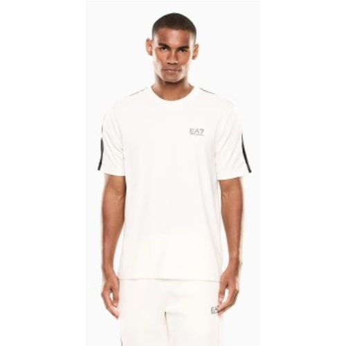 M001595_AF21787 T-shirt Natural Ventus (L), Casuel, Synthétique, Polyester, Manche courte - EA7 - Modalova