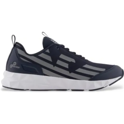 Unisex. X8X217_XK433 C2 technology shoes (44), Plat, Lacets, Casuel, Sport, Multisport, Marine - EA7 - Modalova