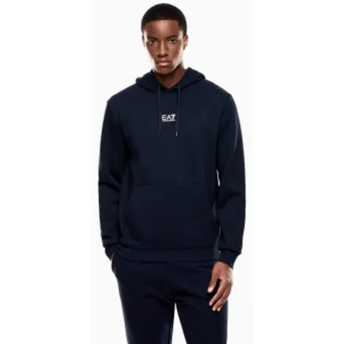 NPM37_PJVTZ Sweatshirt Ideal (L), Casuel, Coton, Marine - EA7 - Modalova