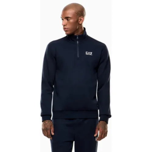NPM35_PJVTZ Sweatshirt en mélange Core Identity (L), Casuel, Coton - EA7 - Modalova