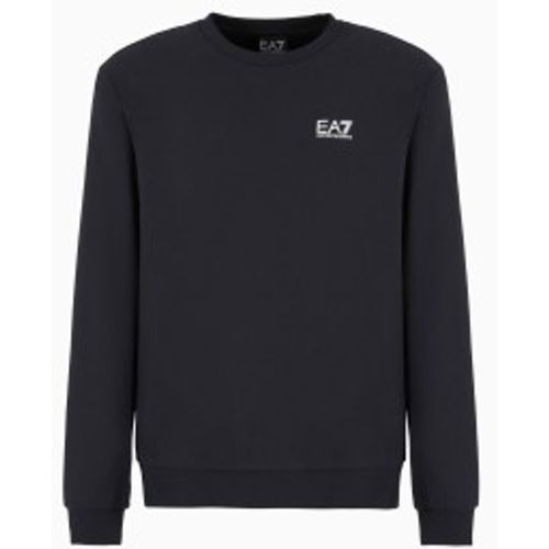 NPM34_PJVTZ Sweat Pj (L), Casuel, Coton, Marine - EA7 - Modalova