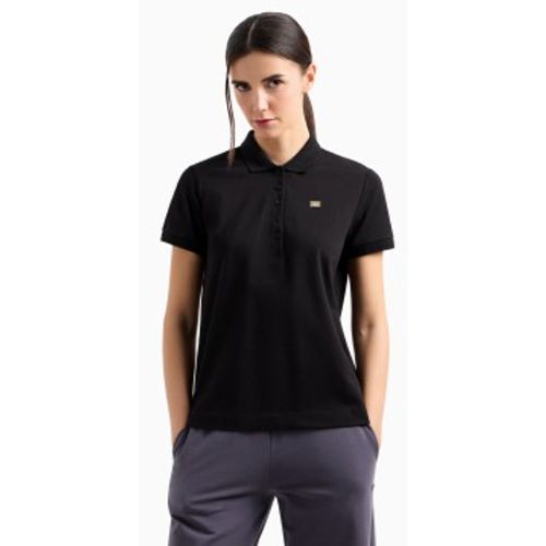 W000030_AF12450 Micro polo (3XL), Casuel, Coton, Manche courte - EA7 - Modalova